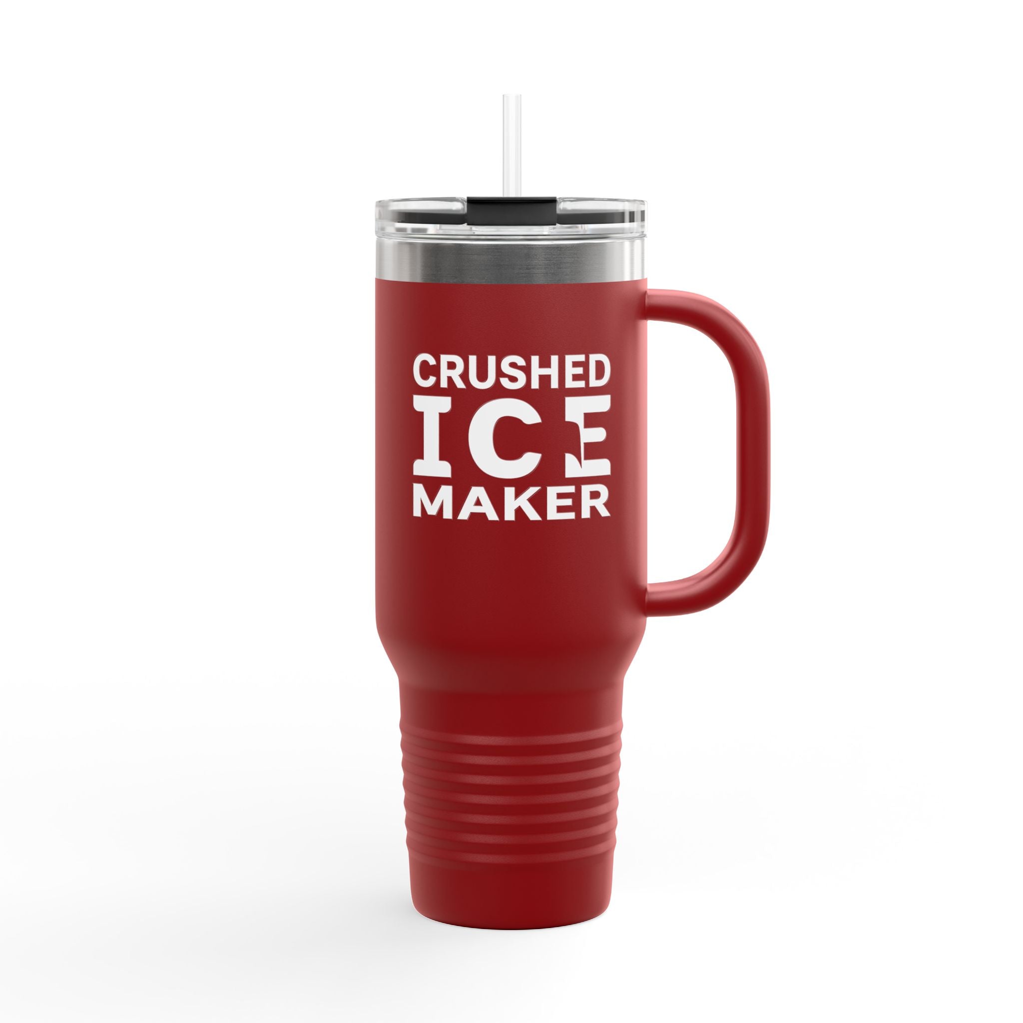 "Crushed Ice Maker" Insulated Tumbler Mug, 40oz