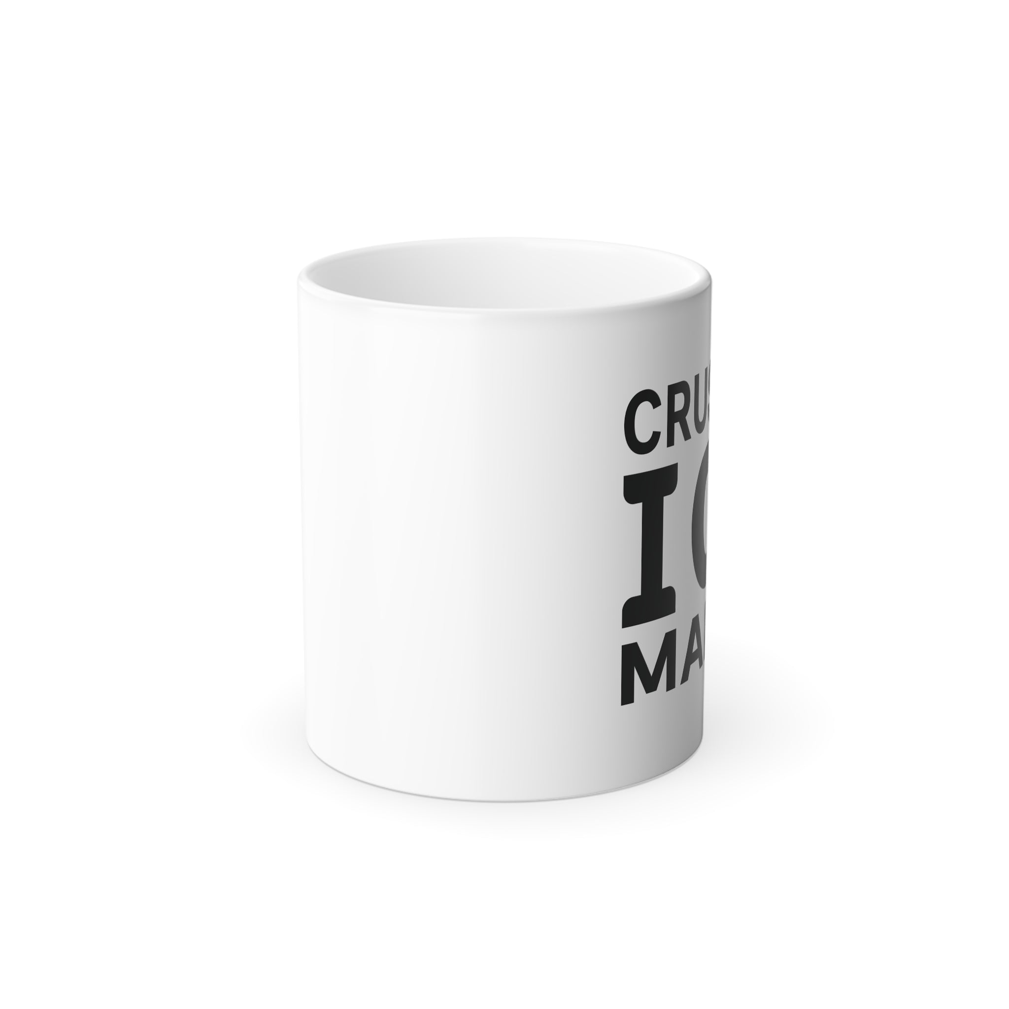"Crushed Ice Maker" Heat-Reactive Color Morphing Mug, 11oz