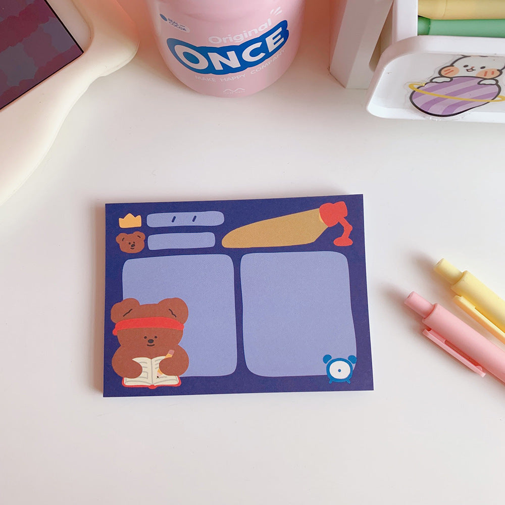 Kawaii Bear Note Pad