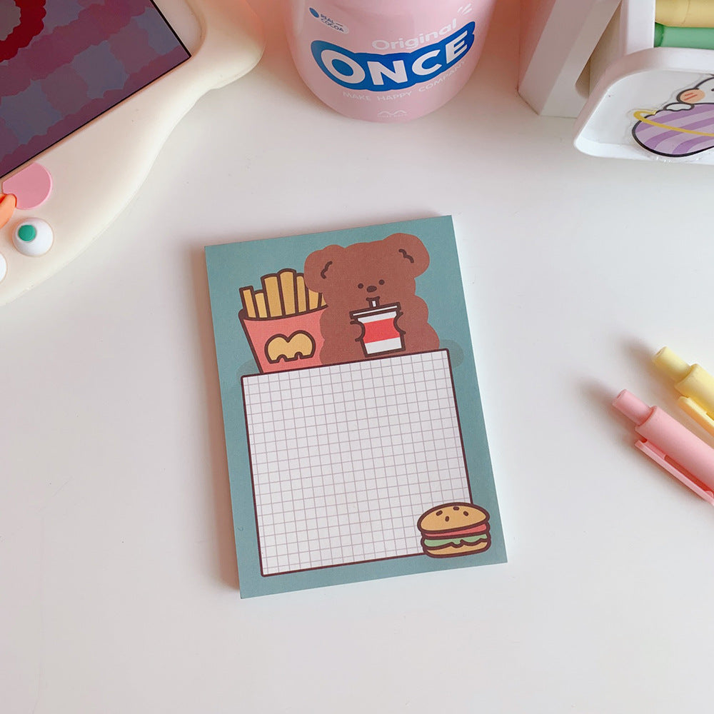 Kawaii Bear Note Pad