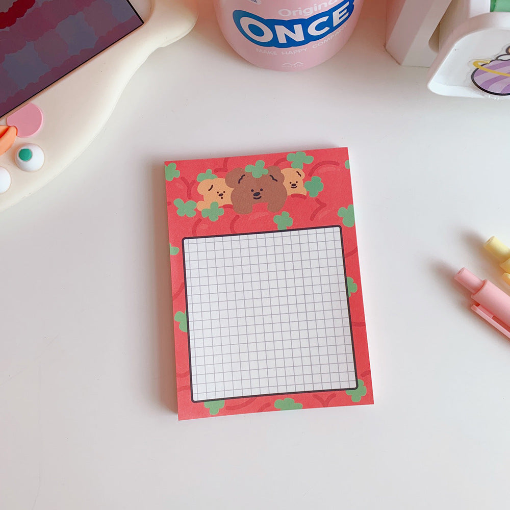Kawaii Bear Note Pad