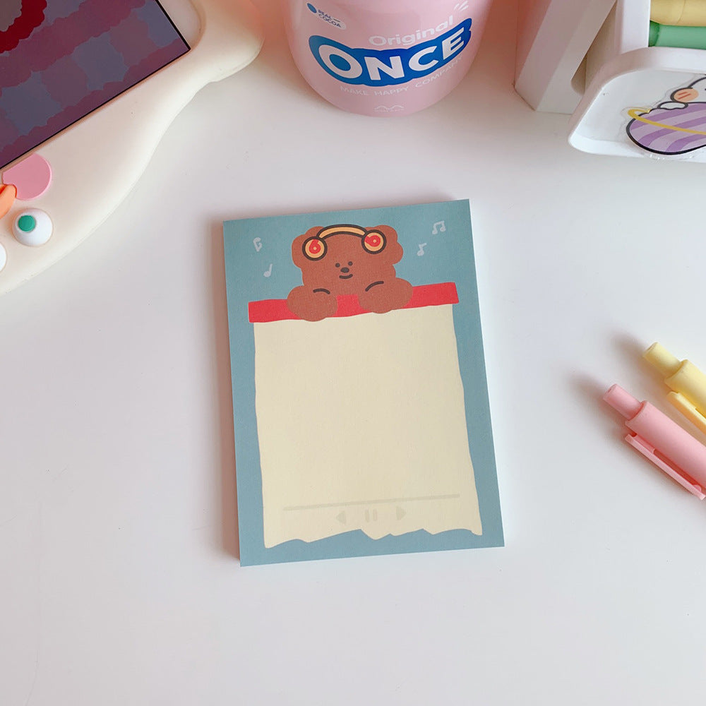 Kawaii Bear Note Pad