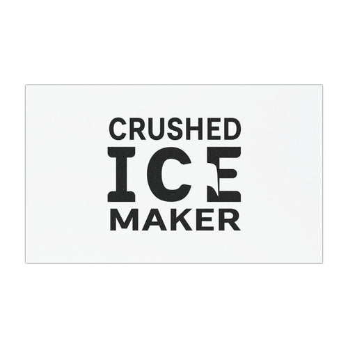 "Crushed Ice Maker" Car Magnet
