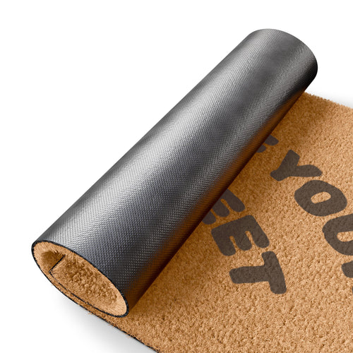 "Clean Off Your Feet" Doormat
