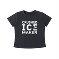 "Crushed Ice Maker" Vintage Wash Slim Fit T