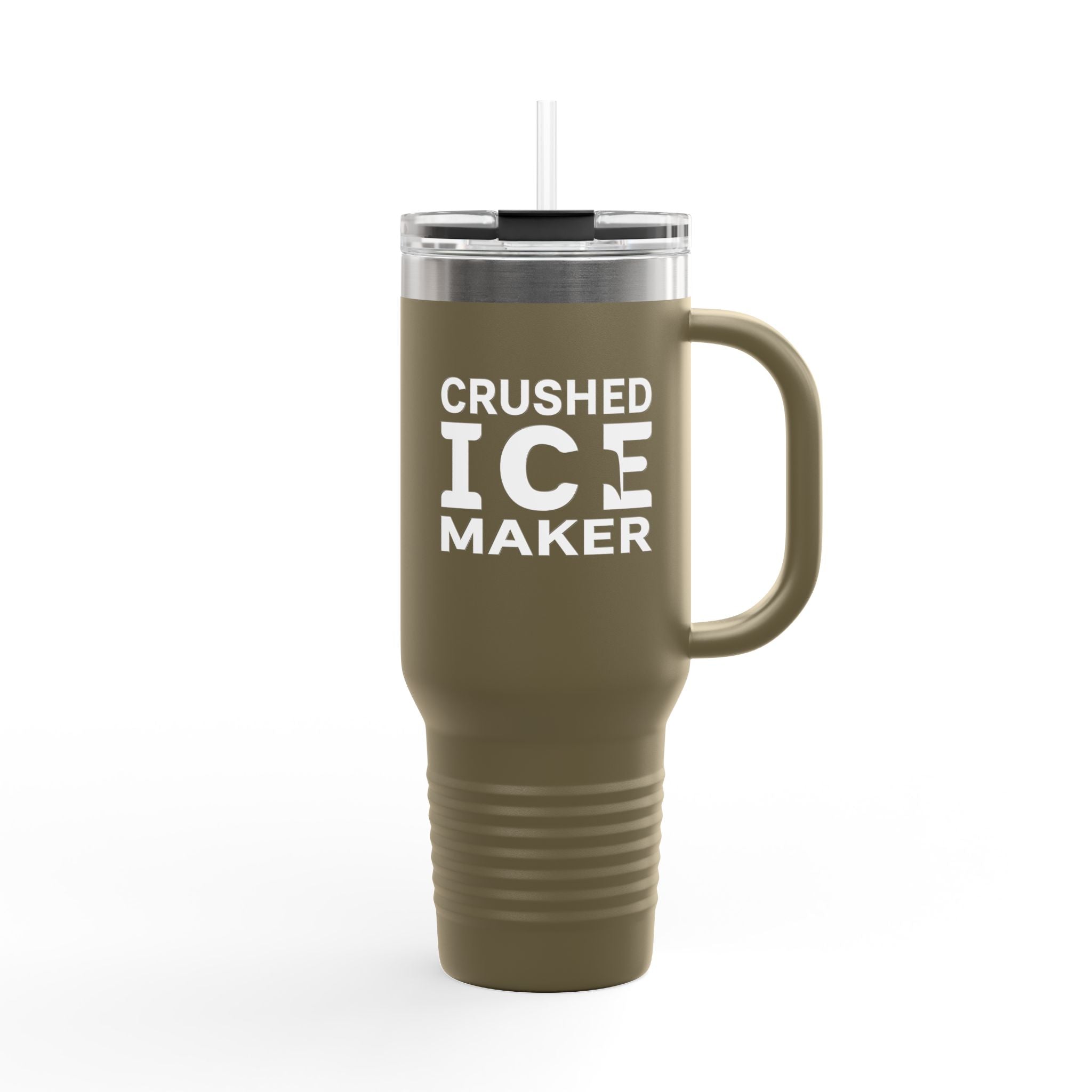 "Crushed Ice Maker" Insulated Tumbler Mug, 40oz