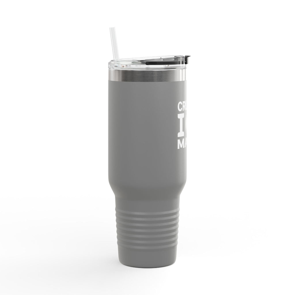 "Crushed Ice Maker" Insulated Tumbler Mug, 40oz