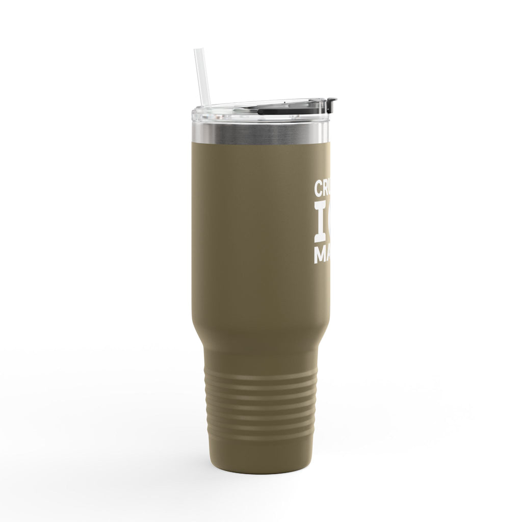 "Crushed Ice Maker" Insulated Tumbler Mug, 40oz