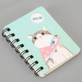 Kawaii Cartoon Cat Small Coil Notebook