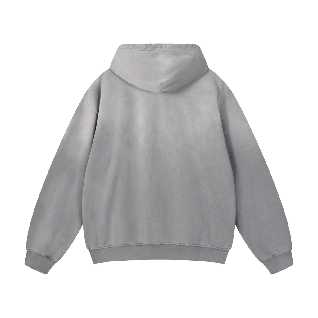 "Fatherhood Is So Ghetto" Heavyweight Sunfade Oversized Hoodie