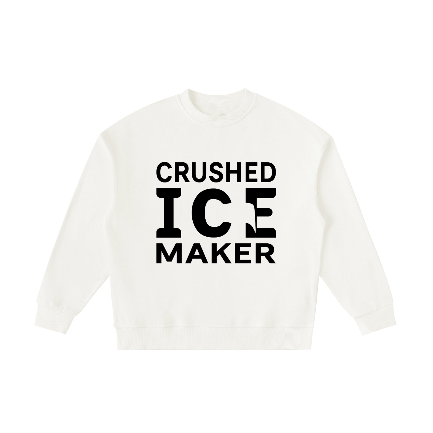 "Crushed Ice Maker" Essential Fleece Crewneck Sweatshirt - Kids