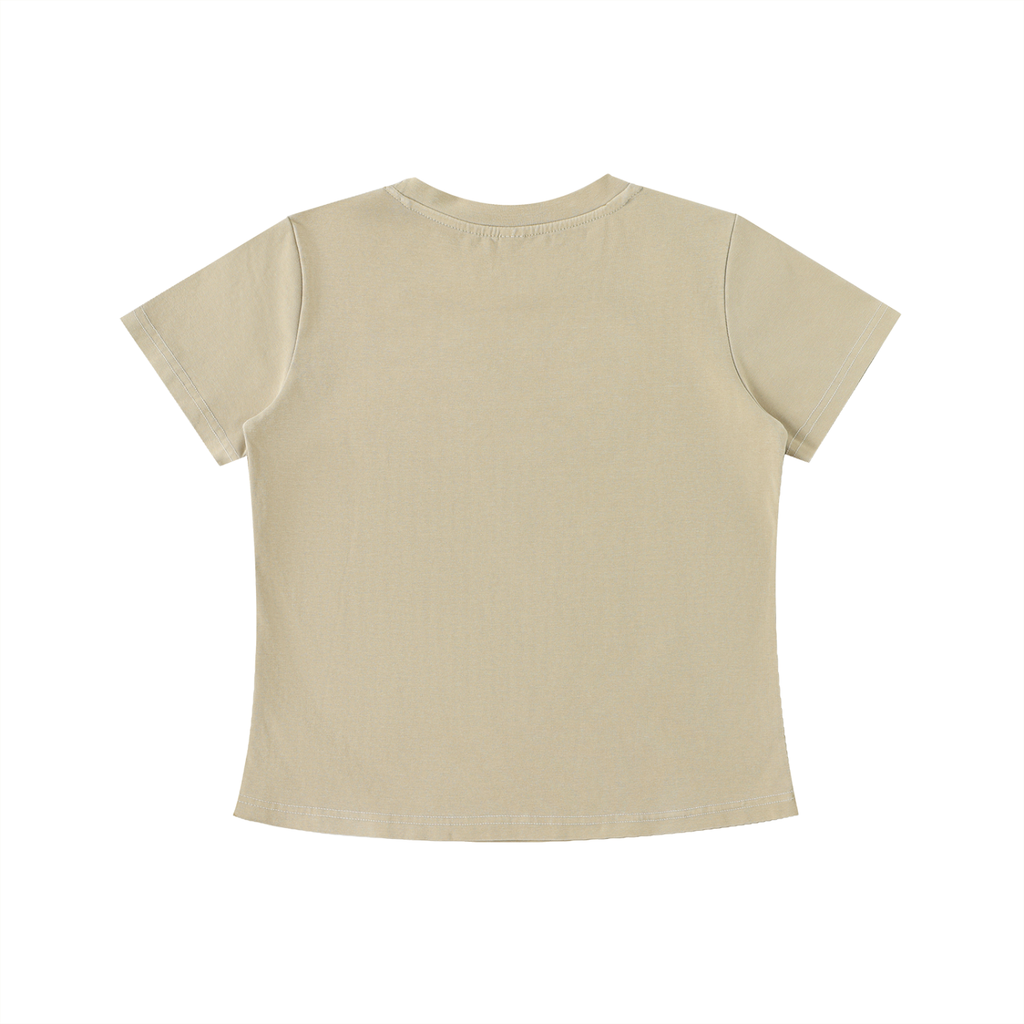 "Crushed Ice Maker" Vintage Wash Slim Fit T