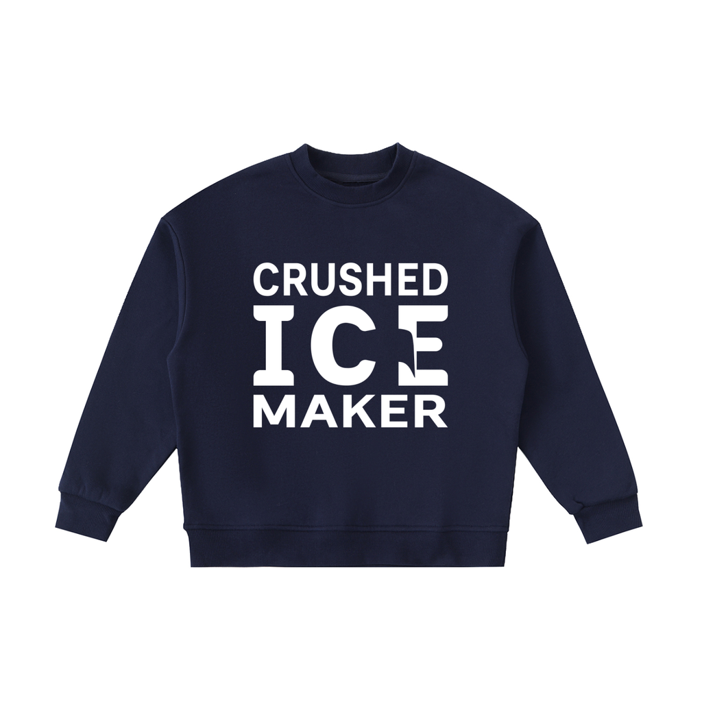 "Crushed Ice Maker" Essential Fleece Crewneck Sweatshirt - Kids