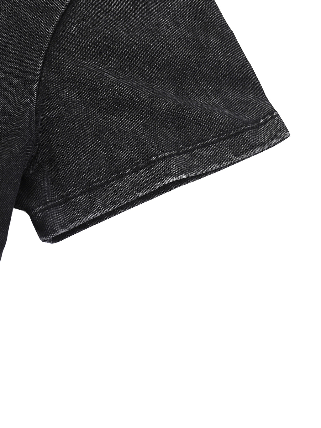 "Crushed Ice Maker" Vintage Wash Drop Shoulder T