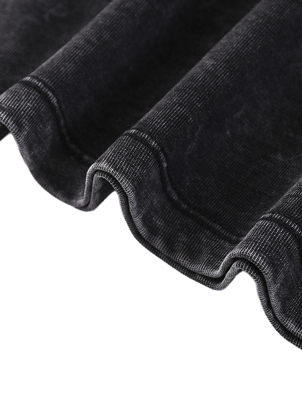 "Crushed Ice Maker" Vintage Wash Drop Shoulder T