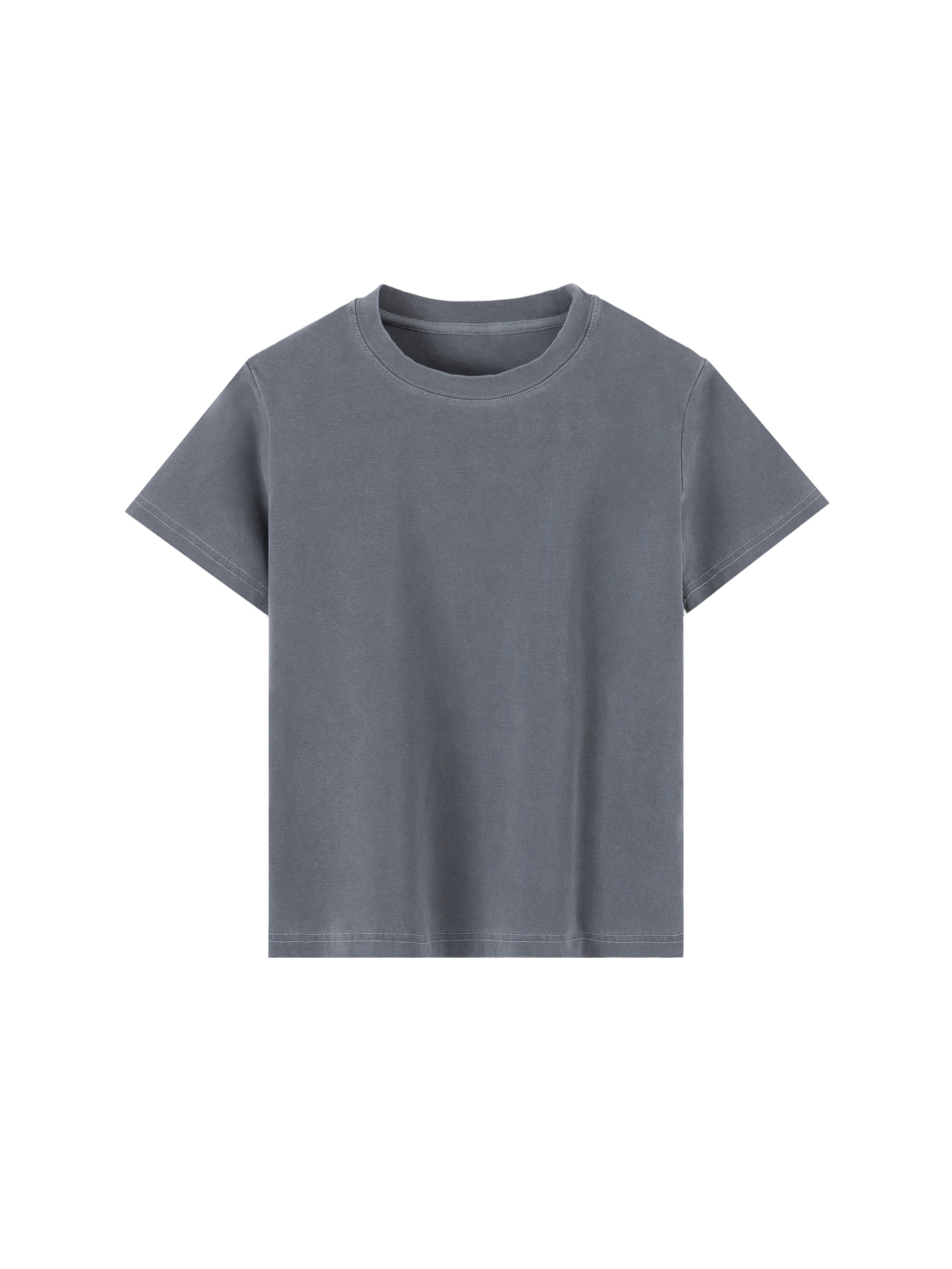 "Crushed Ice Maker" Vintage Wash Slim Fit T